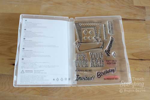 Paper Crafting Tip: Clear Stamp Storage