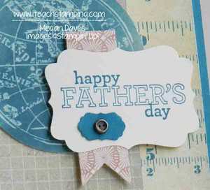 Fun Father’s Day Card to Make:  Featuring Fan Fair Paper