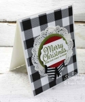 plaid christmas cards for a cozy holiday