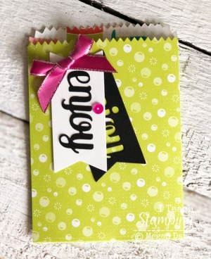 Mini Treat Bag Thinlits | Make Your Own Treat Bags - I Teach Stamping