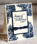 quick tutorial using Stampin Ups Heartfelt Blooms