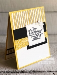 Use up your patterned paper scraps | mixed with painted harvest stamp set