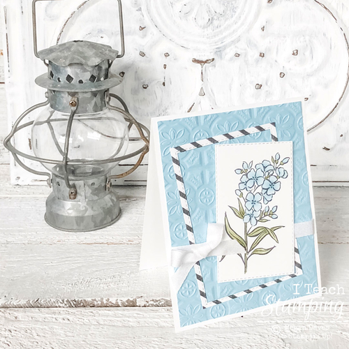 Using Stampin Blends To Make a Simple Card