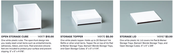 Storage By Stampin Up