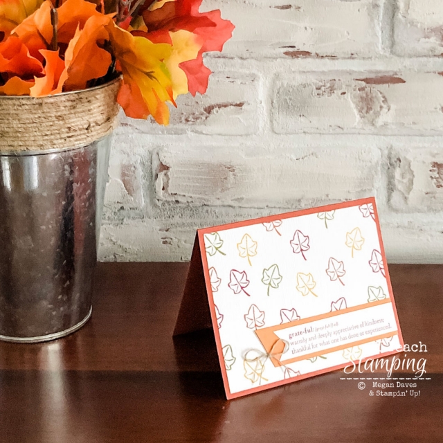 See how to make fast and adorable fall greeting cards!