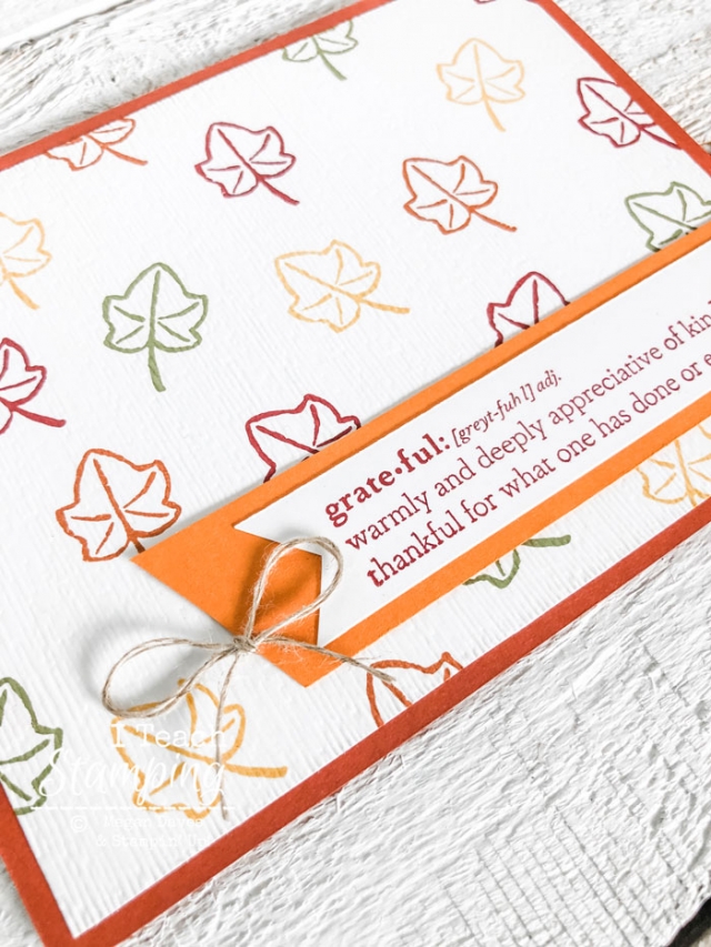 Make some custom fall greeting cards in a flash!