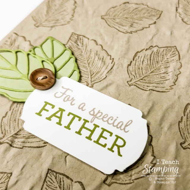 Fast and Easy DIY Father's Day cards using one stamp and die cut