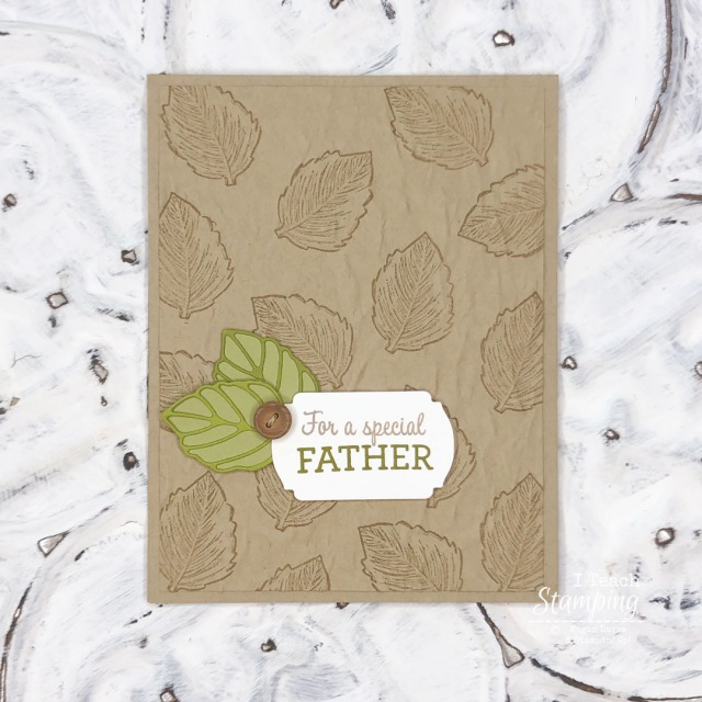 DIY Father's Day Cards in monochromatic colors with a pop of color