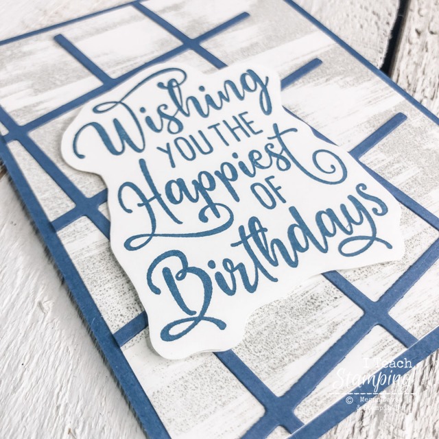 These Easy Handmade Birthday Cards use just two colors and are perfect for guys - check out a couple of tips on the blog!