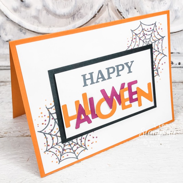 Die Cut Letter Cards PRO TIP! I Teach Stamping