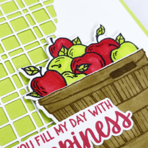 Cute Handmade Card Using Cheerful Basket