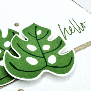 Simple Hello Card Using New Goodies
