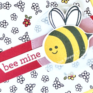 Bee My Valentine Bundle Card Idea